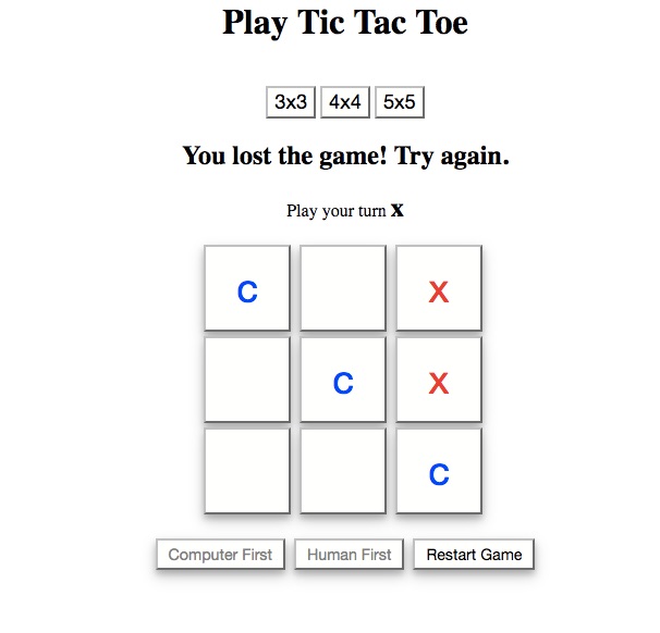 GitHub - Sateeshpeetha/Tic-Tac-Toe-: AI Powered Tic Tac Toe Algorithm ...